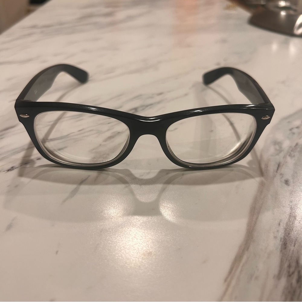 Ray-Ban RX5184 Wayfarer Eyeglasses Black Pre-Owned Frames With Lenses